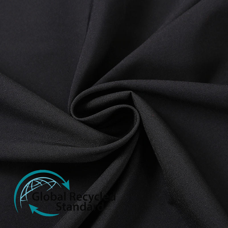 RPET 50D Four-sided Stretch Pongee Skirt Fabric Jacket Lining Bottoming Recycled Fabric